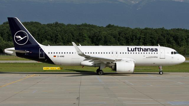 D-AINQ:Airbus A320:Lufthansa